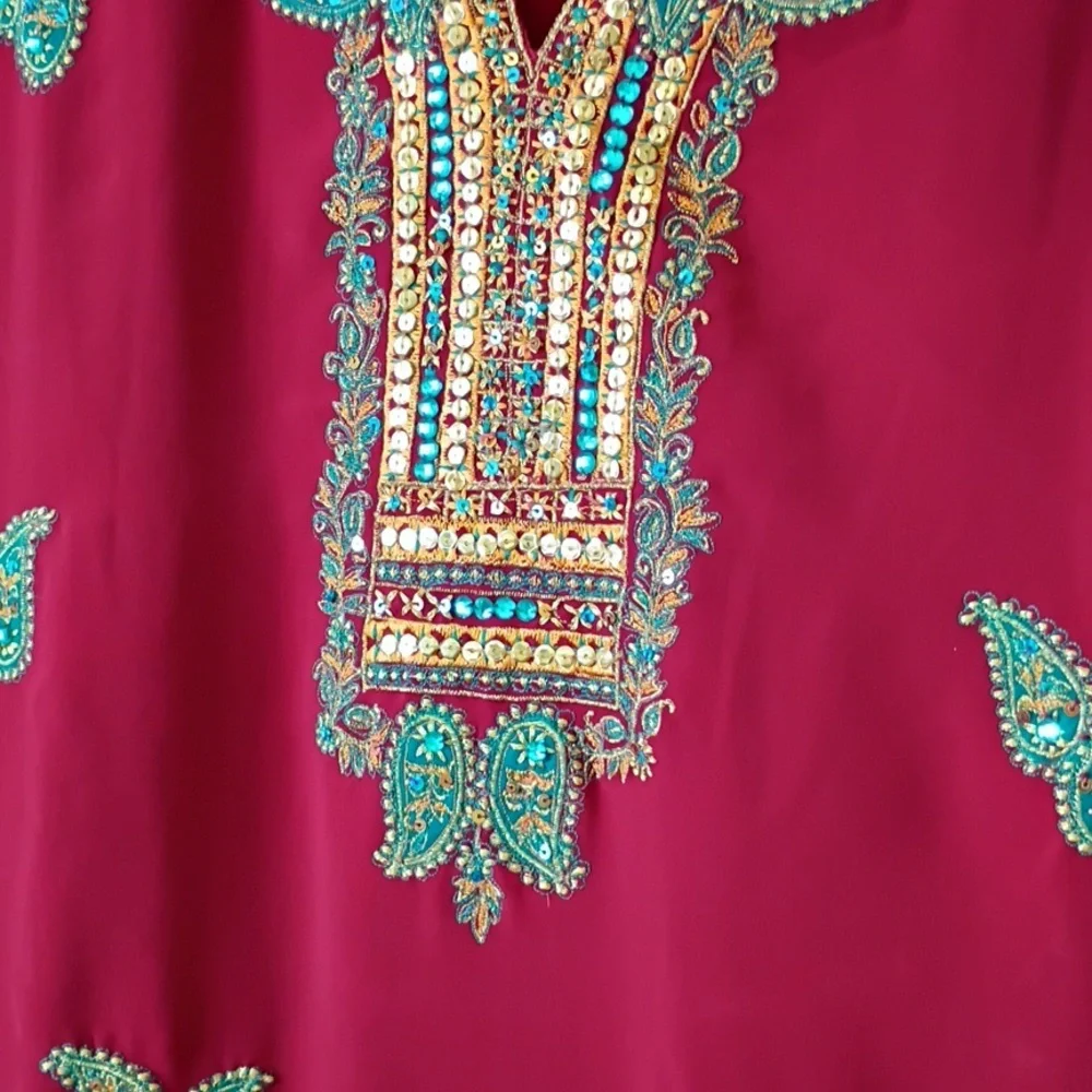 Women's Embroidered Salwar Set - Picture 2 of 15